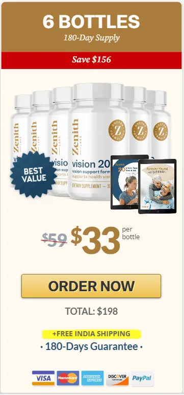 vision 20 sale order